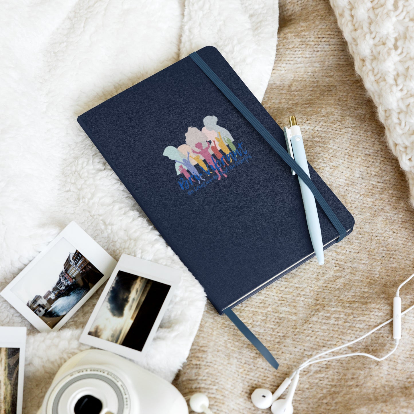 Bri•Vibrant Hardcover bound notebook