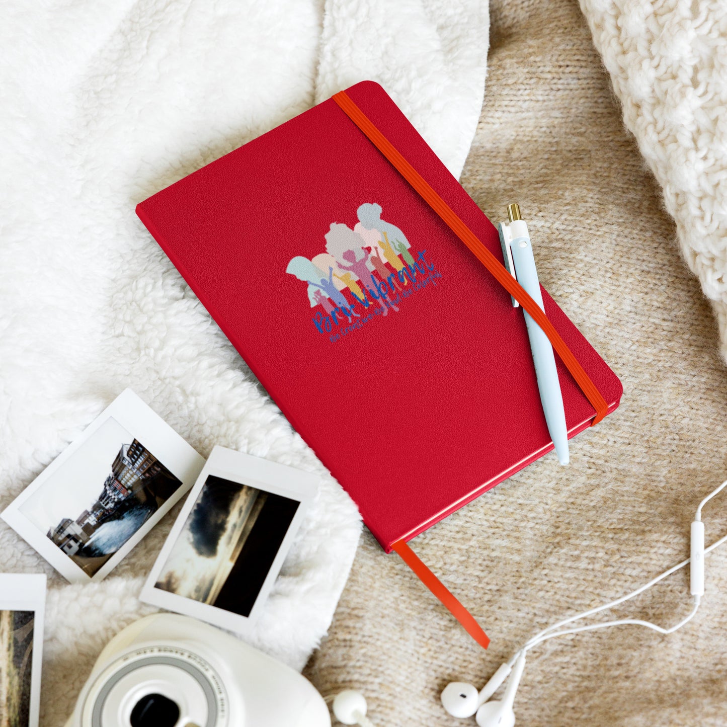 Bri•Vibrant Hardcover bound notebook