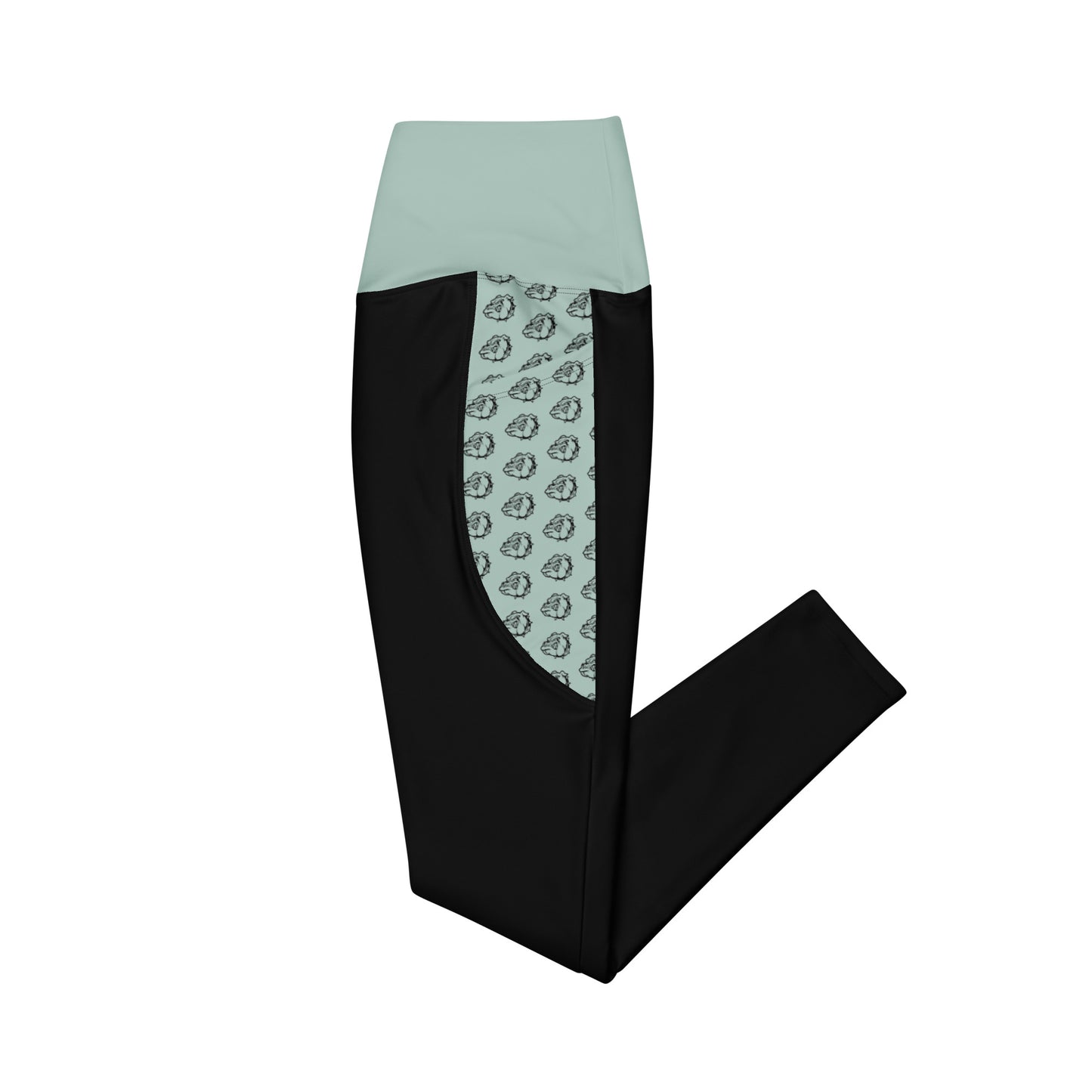 Opal Green Bulldogs Chloe Leggings
